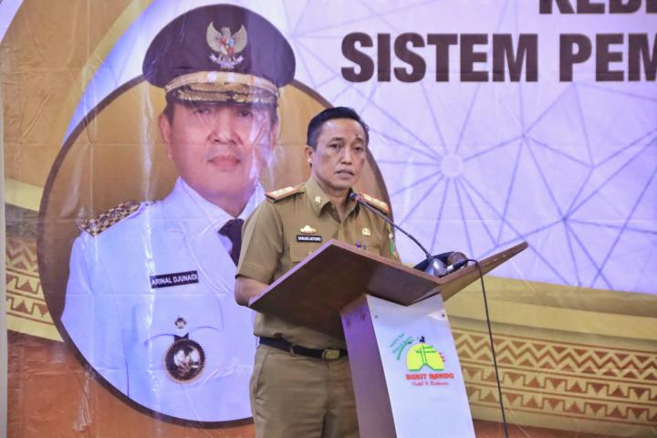 Tingkatkan Layanan Publik Kepada Masyarakat, Pemprov Lampung Gelar Sosialisasi Penerapan Tata Kelola Sistem Pemerintahan Berbasis Elektronik